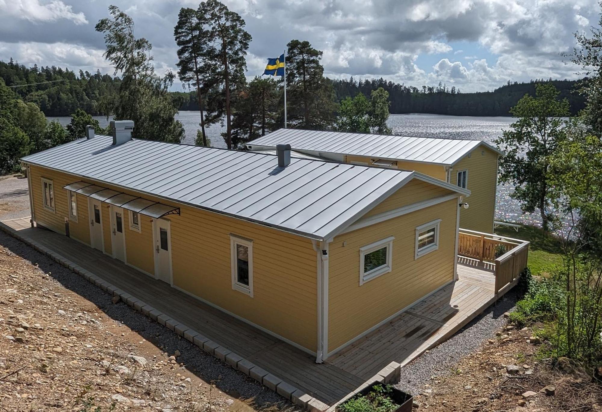 Varhaga Vandrarhem Sjuntorp Exterior foto